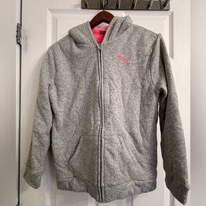 Girl Puma sweatshirt, size XL (14/16)